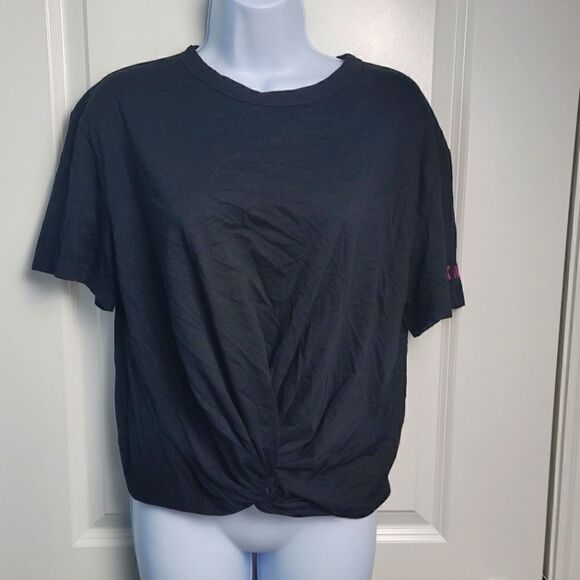NWT- DKNY Short Sleeve Knot Shirt - Picture 1 of 11